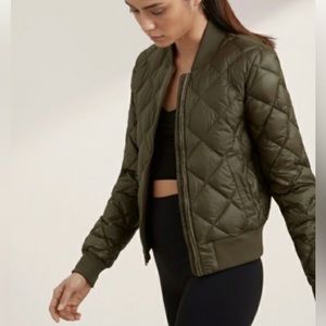 ARITZIA TNA LEAGUE BOMBER JACKET